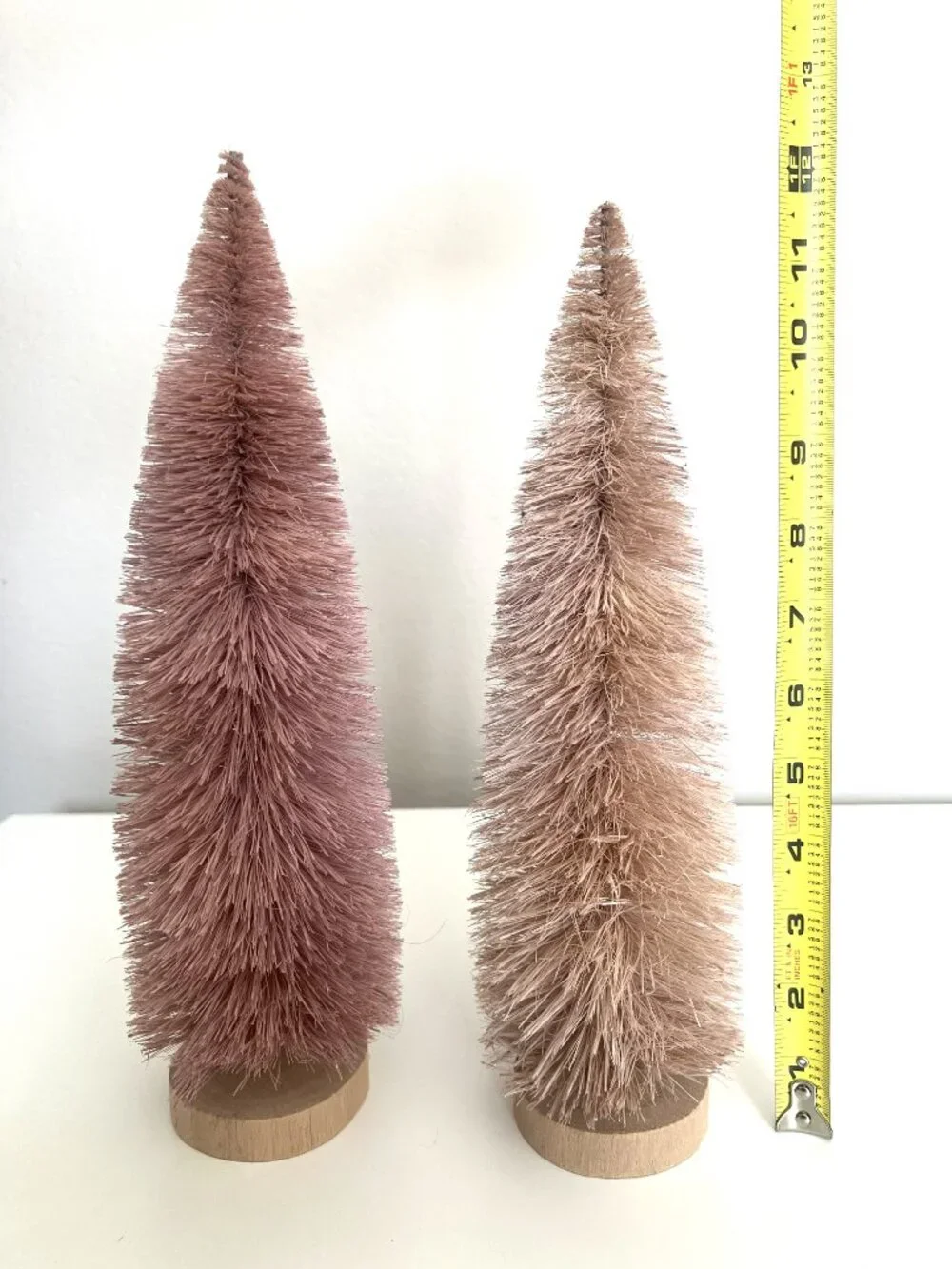 NWOT Pier 1 Holiday Bottle Brush Trees (Set of 2)